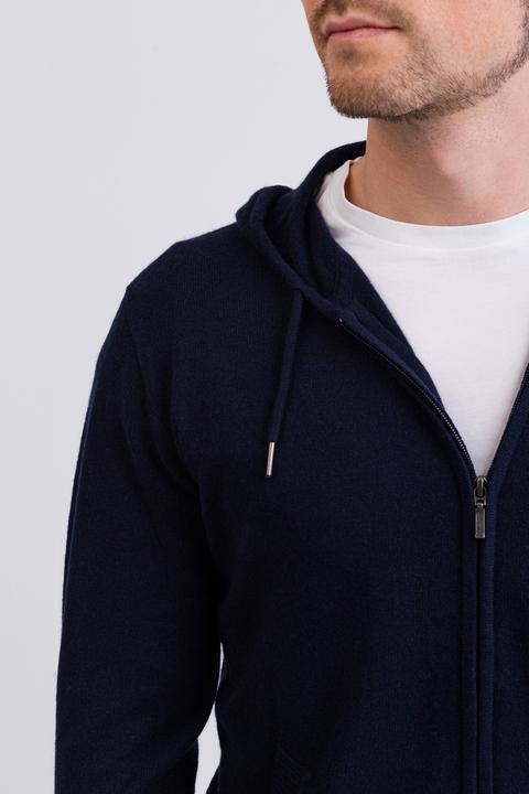 Immagine prodotto Cash-Mere Felpa con cappuccio in cashmere (L)
