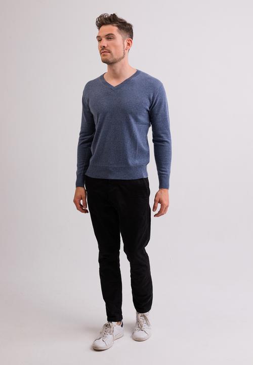 Immagine prodotto Cash-Mere Kaschmir V-Ausschnitt Pullover (XL)