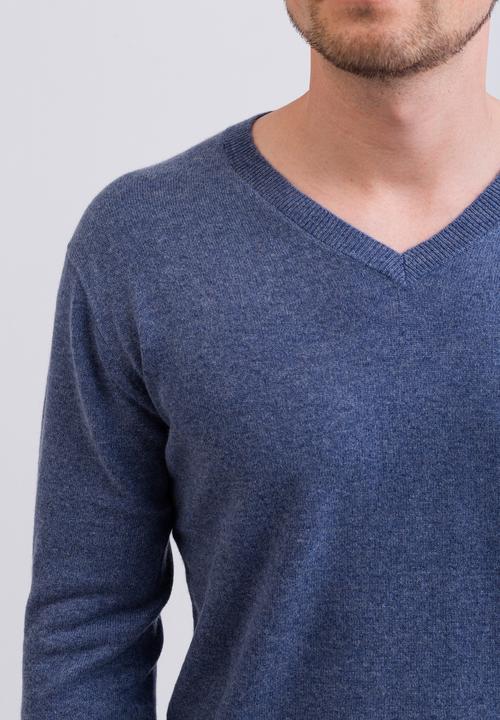 Immagine prodotto Cash-Mere Kaschmir V-Ausschnitt Pullover (XL)