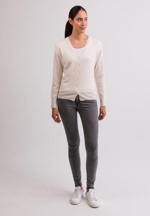 Actual product image Cash-Mere Kaschmir Cardigan V-Ausschnitt (XXL)
