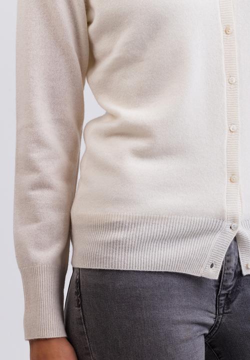 Actual product image Cash-Mere Kaschmir Cardigan V-Ausschnitt (XXL)