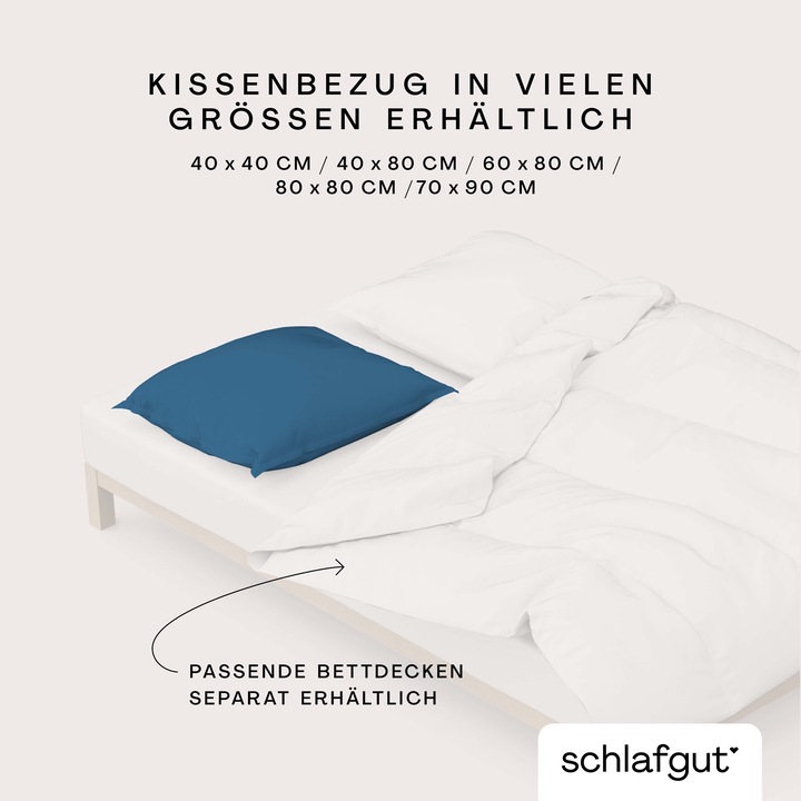 Immagine prodotto schlafgut Knitted Jersey (Copripiumino, 40 x 80 cm)