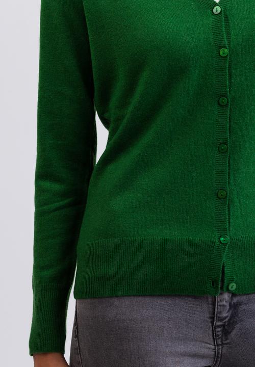 Actual product image Cash-Mere Kaschmir Cardigan V-Ausschnitt (XL)