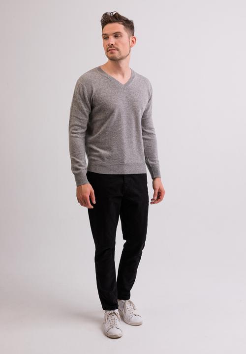 Image du produit Cash-Mere Kaschmir V-Ausschnitt Pullover (XL)