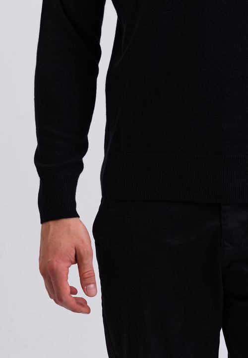 Actual product image Cash-Mere Kaschmir Stehkragen Pullover (XL)
