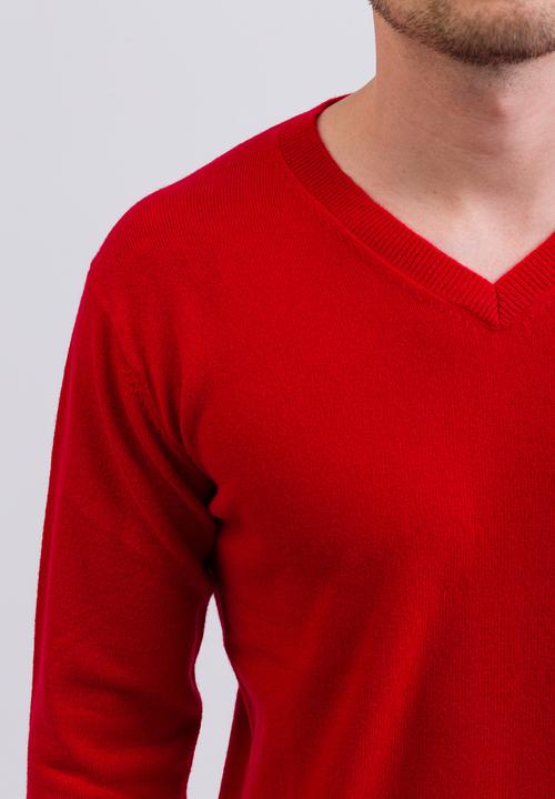 Immagine prodotto Cash-Mere Kaschmir V-Ausschnitt Pullover (XL)