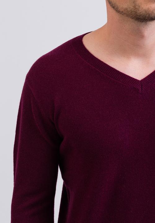 Image du produit Cash-Mere Kaschmir V-Ausschnitt Pullover (XXL)