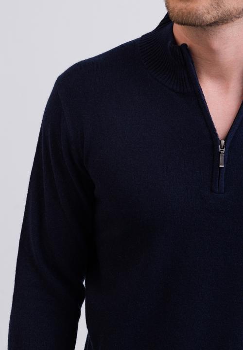 Produktbild Cash-Mere Kaschmir Stehkragen Pullover (XXL)