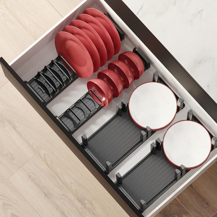 Produktbild Emuca Orderbox vertikaler Tellerhalter für Schublade