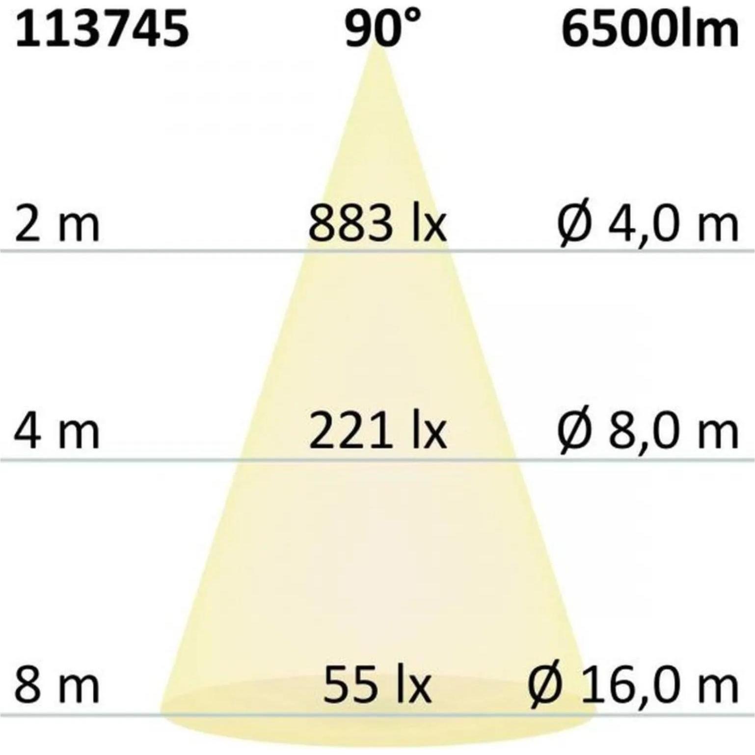 Thumbnail - Isoled, Wandleuchte + Deckenleuchte, Hallenbeleuchtung (6500 lm)