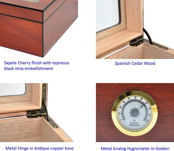 Produktbild Eitida Zigarren Humidor Case (50)