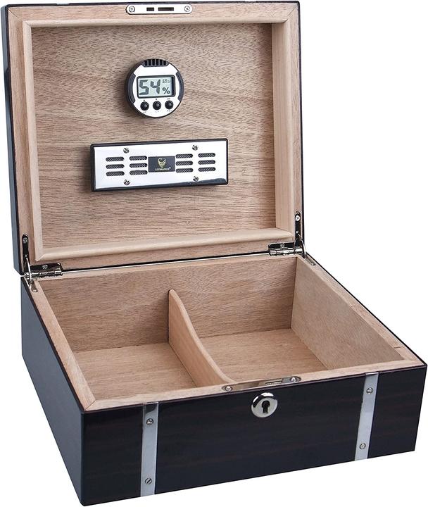 Produktbild Germanus Zigarren Humidor Cowling mit Digital Hygrometer (50)