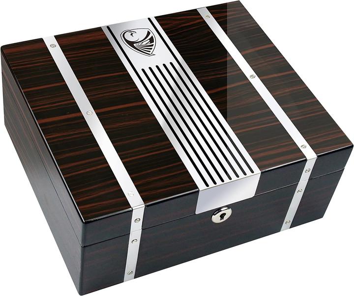 Produktbild Germanus Zigarren Humidor Cowling mit Digital Hygrometer (50)