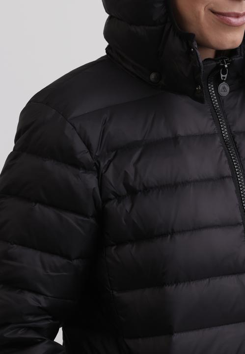 Actual product image Cash-Mere Daunenmantel mit Kapuze und Kaschmirfutter