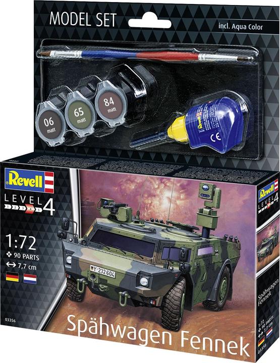 Actual product image Revell Model Set Scout Car Fennek
