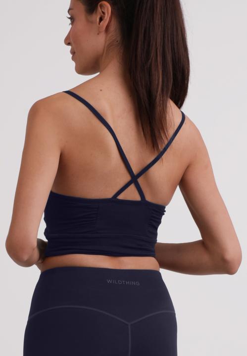 Actual product image Cash-Mere Yoga Top mit gekreuztem Rücken in Bambus (XL)
