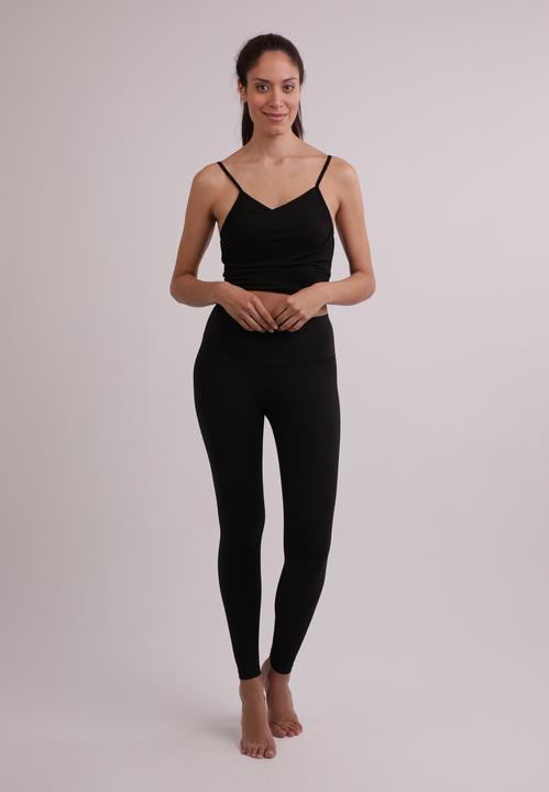 Image du produit Cash-Mere Yoga Top mit gekreuztem Rücken in Bambus (XL)