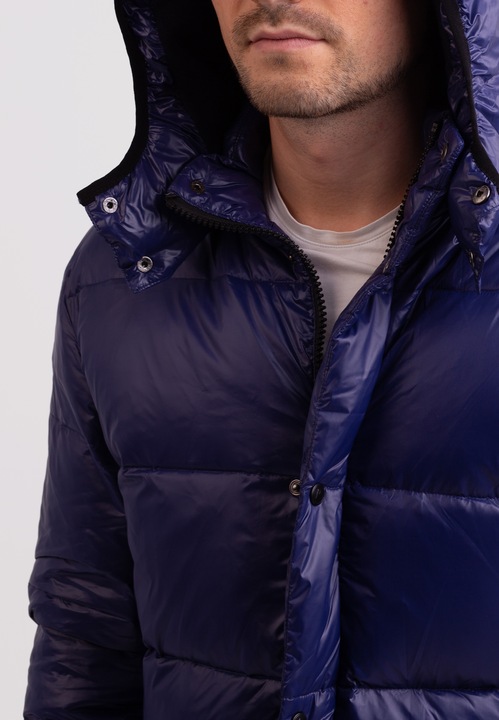 Immagine prodotto Cash-Mere Langer Daunenmantel mit Kapuze und Kaschmirfutter (XL)