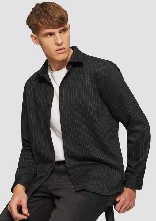 Image du produit S.Oliver Hemd Regular Fit: Nadelstreifenhemd mit elegantem Glanz (3XL)
