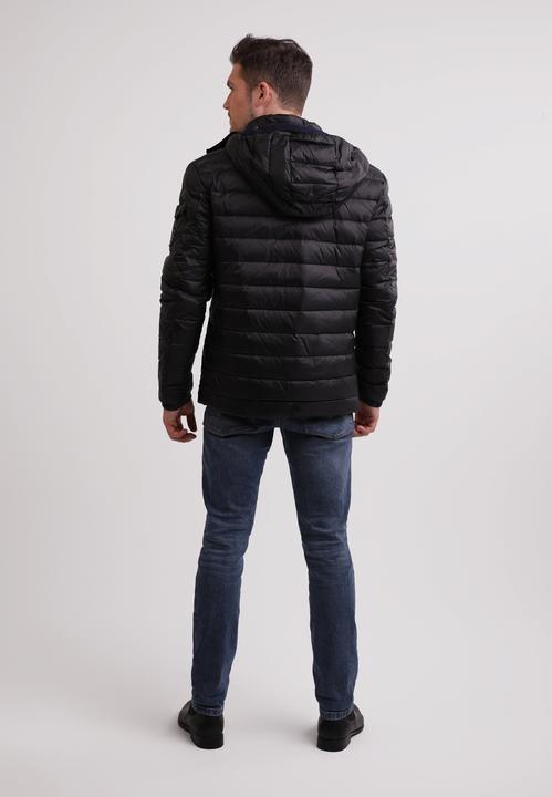 Produktbild Cash-Mere Daunenjacke mit Kapuze und Kaschmirfutter (L)