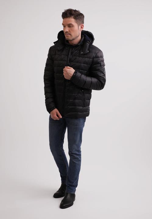 Produktbild Cash-Mere Daunenjacke mit Kapuze und Kaschmirfutter (XL)