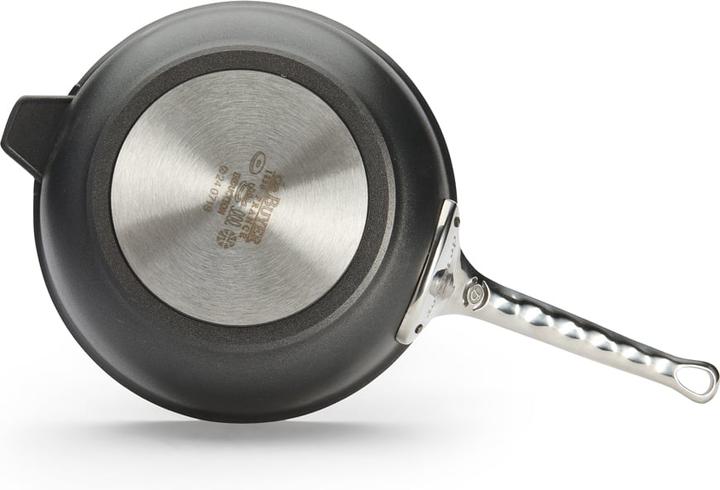 Produktbild de Buyer Choc Extreme Sauteuse Antihaft mit Edelstahlgriff, Induktion (Bratpfanne, Aluminium, 24 x 12 cm)