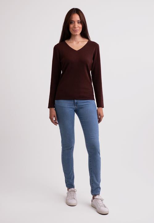 Actual product image Cash-Mere Kaschmir V-Ausschnitt Pullover (XL)