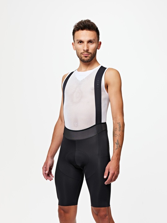 Produktbild Van rysel Herren Rennrad Radhose Sommer kurz mit Trägern - Racer 3 schwarz (S)
