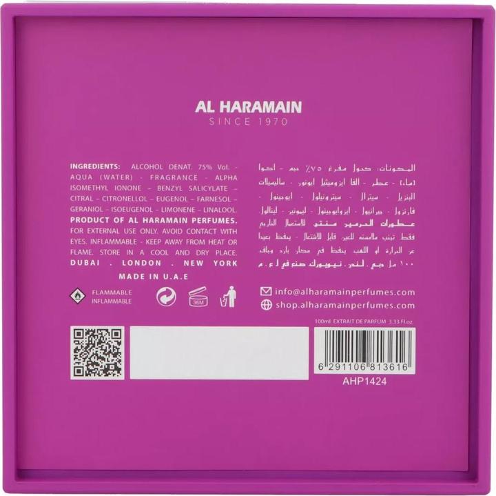 Immagine prodotto Al Haramain L'Aventure Iris (Extrait De Parfum, 100 ml)