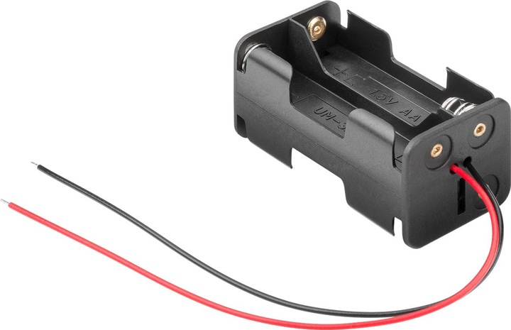 Actual product image Goobay 4x battery holder
