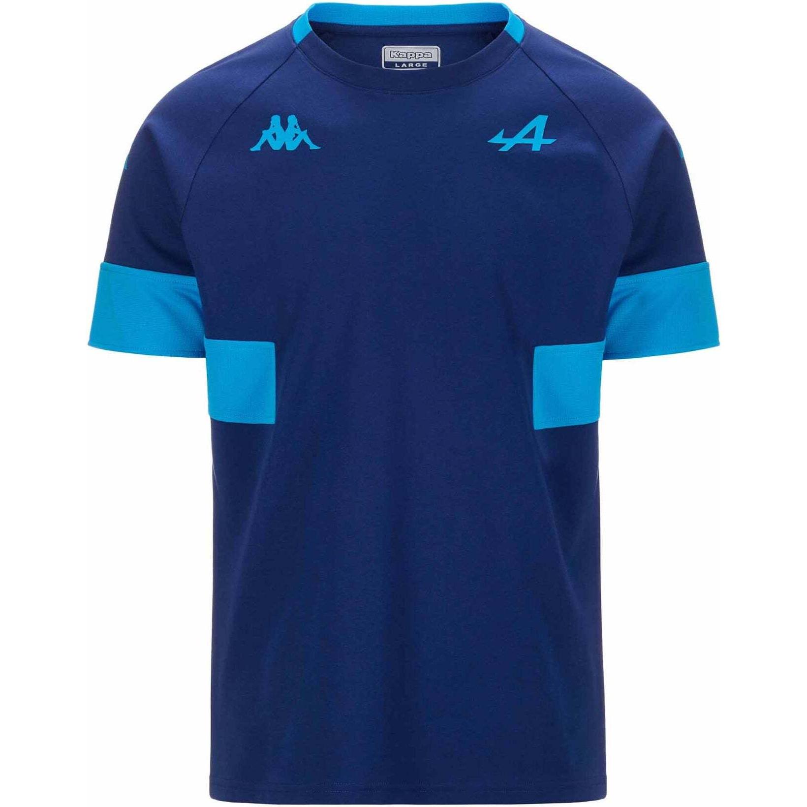 Kappa, Herren, Sportshirt, t-hirt alpine f1 adobi 2024 (S), Blau, S