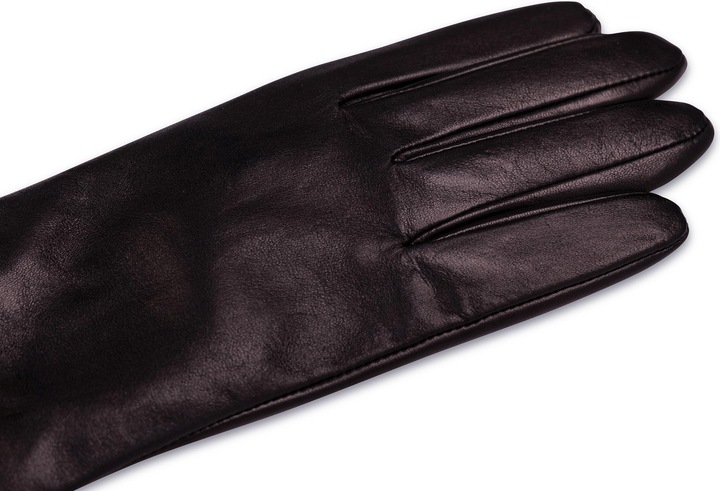 Actual product image Cash-Mere Lederhandschuhe mit Kaschmirfutter und Touchscreen tauglich (M)