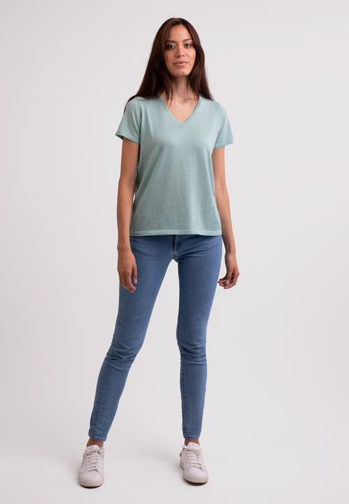 Immagine prodotto Cash-Mere Kaschmir T-Shirt mit V-Ausschnitt (M)
