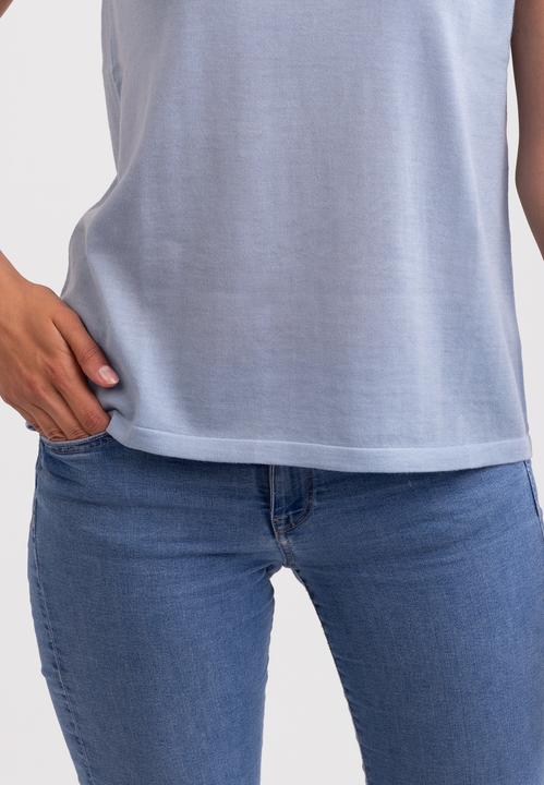 Actual product image Cash-Mere Kaschmir T-Shirt mit Rundhals (XXL)