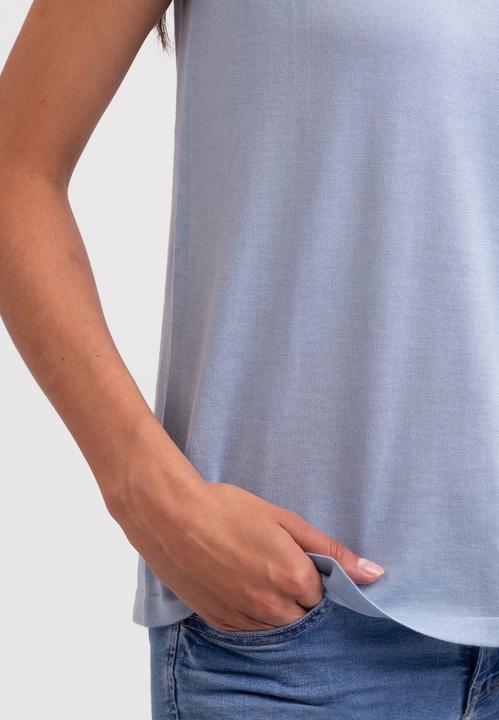 Actual product image Cash-Mere Kaschmir T-Shirt mit V-Ausschnitt (XL)