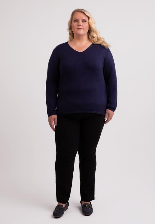 Produktbild Cash-Mere Seide Kaschmir V-Ausschnitt Pullover (4XL)