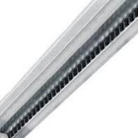 Hörmann Führungsschiene FS10K für ProMatic3+4 / SupraMatic3+4 3060x85x45 mm Grau Metallic