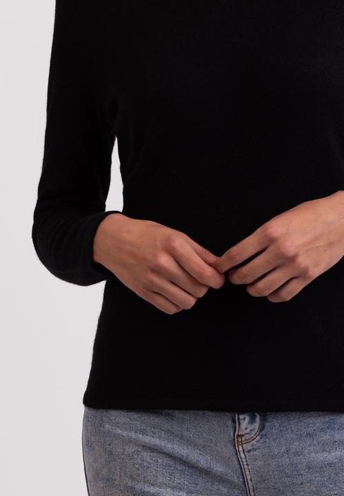 Actual product image Cash-Mere Recycelter Kaschmir V-Ausschnitt Pullover (S)