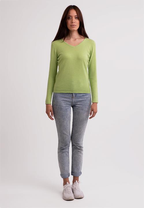 Produktbild Cash-Mere Recycelter Kaschmir V-Ausschnitt Pullover (XL)
