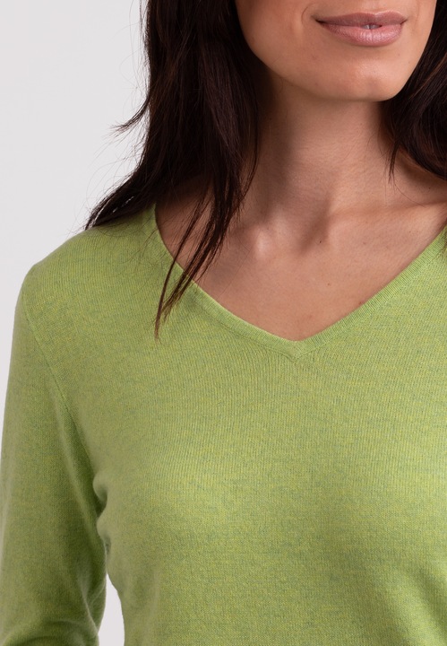 Immagine prodotto Cash-Mere Recycelter Kaschmir V-Ausschnitt Pullover (XXL)