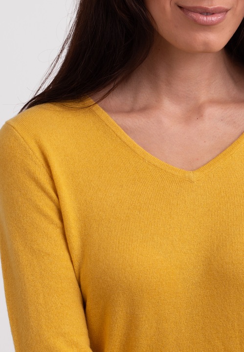 Immagine prodotto Cash-Mere Recycelter Kaschmir V-Ausschnitt Pullover (XXL)