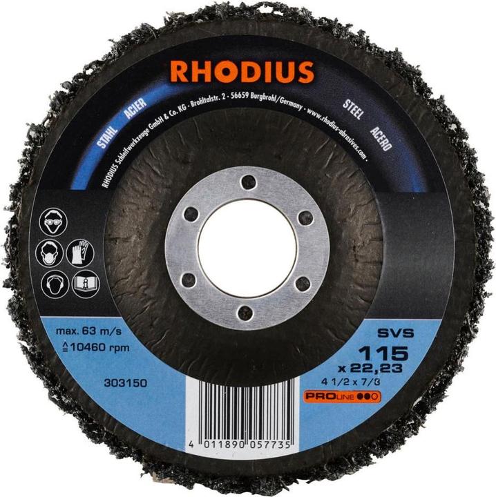Actual product image Rhodius Schleifvlies-Scheibe