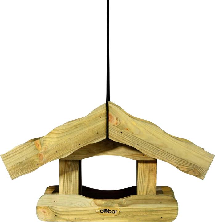 Produktbild Dobar Vogelfutterhaus "Saksun" mit Schilfdach, hängend
