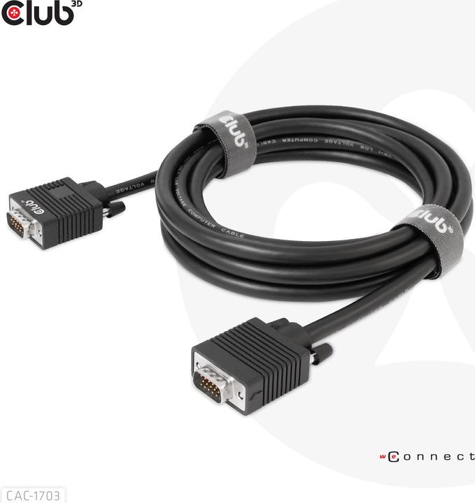 Productafbeelding Club 3D Club3D Kabel VGA > VGA St/St (3 m, VGA)