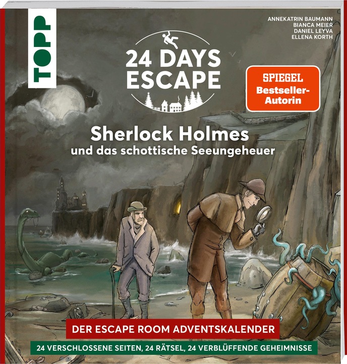 24 days Escape - Sherlock Holmes und das schottische Seeungeheuer (Allemand, Annekatrin Baumann, 2023)