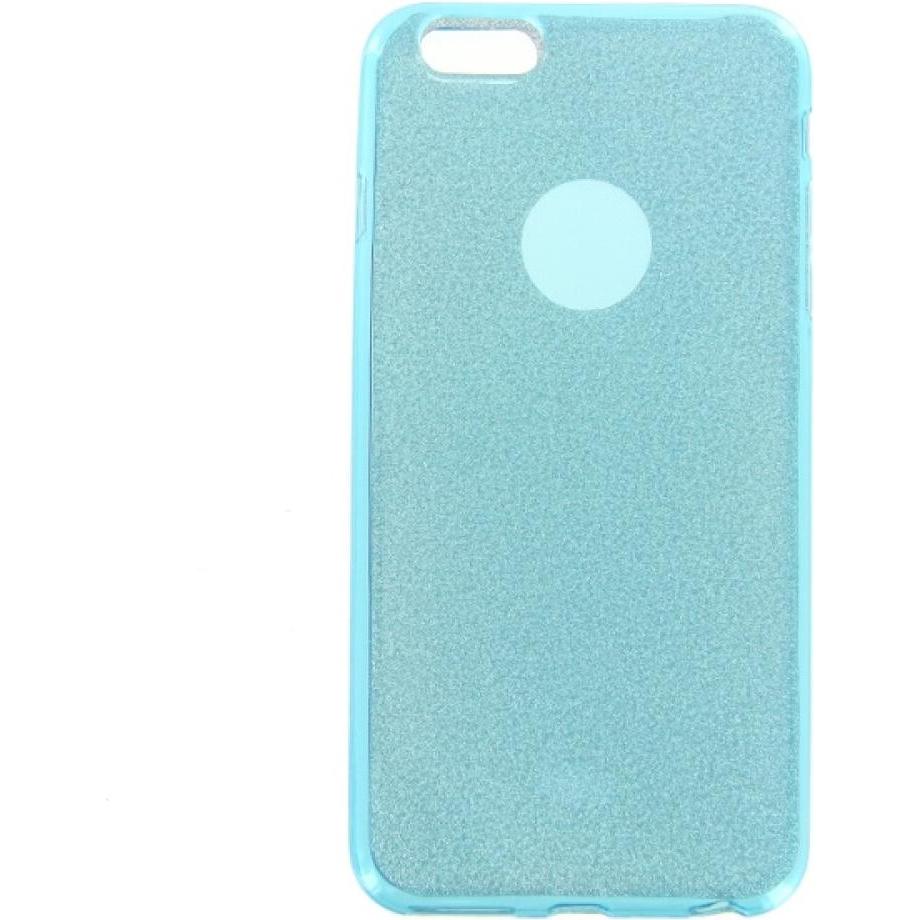 OEM TPU Case Glitter IPhone 6 / 6S Plus blau (Apple iPhone 6s Plus, Apple iPhone 6 Plus), Smartphone Hülle