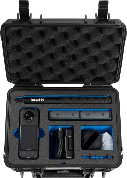 Custodia Rigida Per Insta360 X4 – Protettiva E Impermeabile, Con Apertura Inferiore Per Selfie Stick, 150x80x5,5 Mm