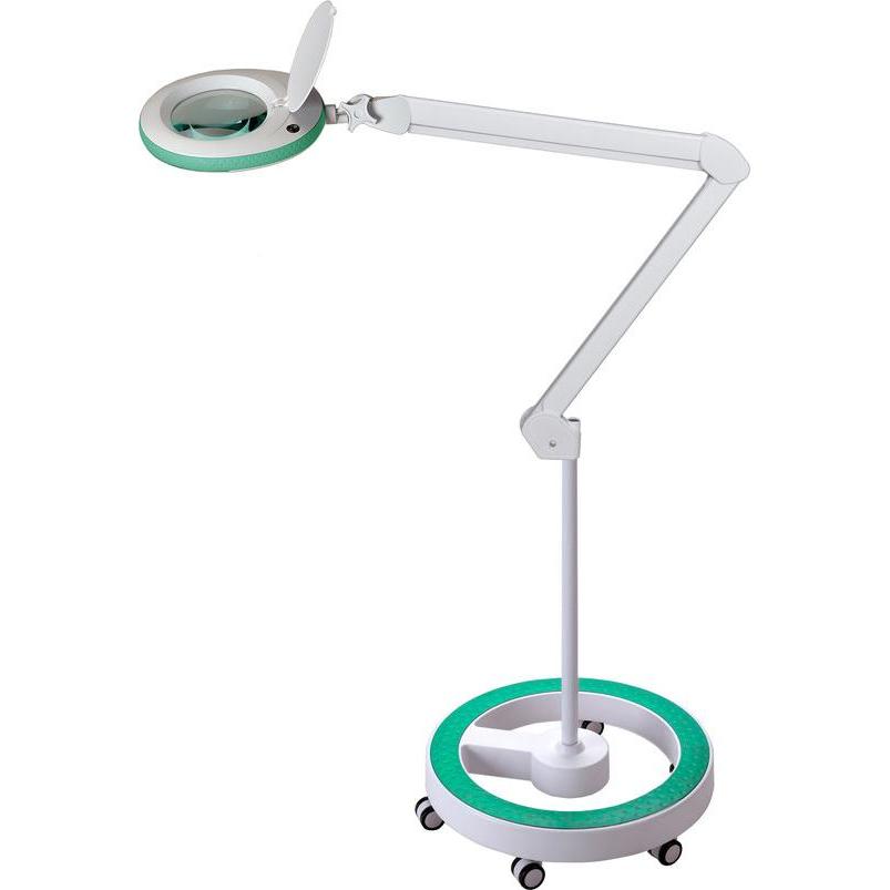 Thumbnail - Lumeno, Arbeitsleuchte, LED Lupenleuchte 721X-MKIII, inkl. Rollstativ 6159, 3 Dioptrien, grün (910 lm)