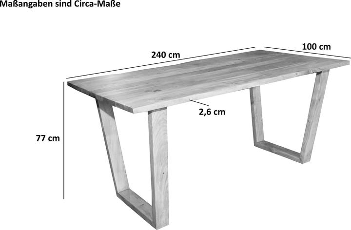 Produktbild SAM Girona (240 x 100 x 77 cm)