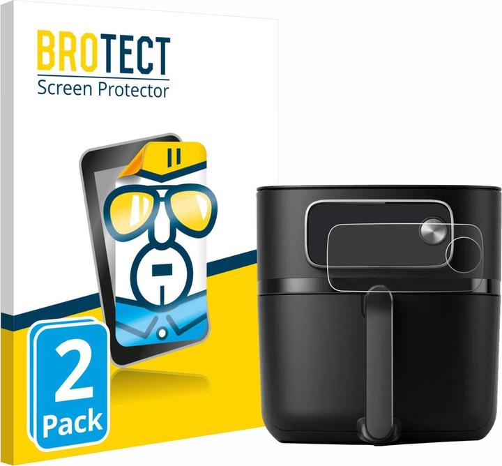 Produktbild BROTECT Schutzfolie für Philips Airfryer HD9876/90 Displayschutz Displayschutzfolie Folie Klar Transparent